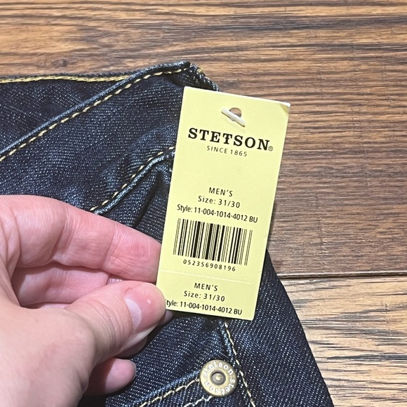 NWT Stetson Bootcut Jeans W31 L30 - Picture 7 of 12